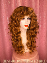 Load image into Gallery viewer, Chestnut Long Courtney