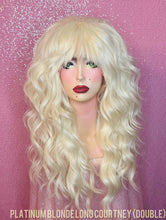 Load image into Gallery viewer, Platinum Blonde Long Courtney
