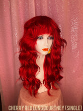 Load image into Gallery viewer, Cherry Red Long Courtney

