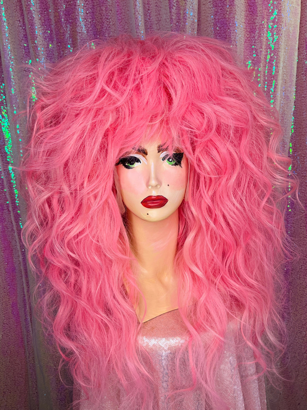 READY TO SHIP! Sherbet Pink Shag