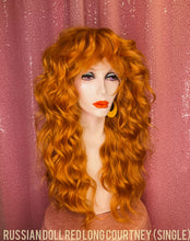 Load image into Gallery viewer, Russian Doll Red Long Courtney
